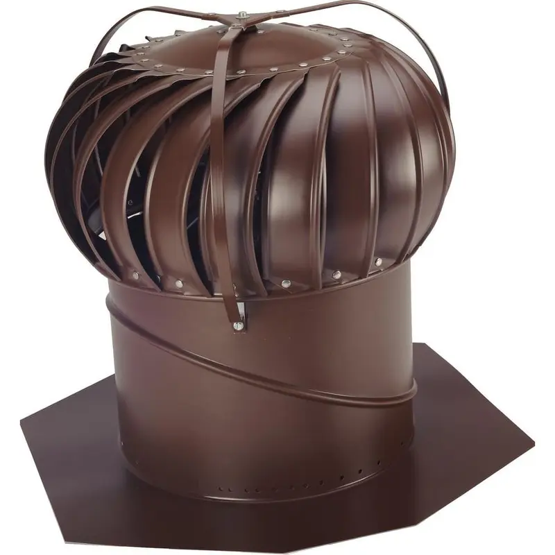 14 in. Brown Aluminum Externally Braced Whirlybird Wind Turbine8 / each