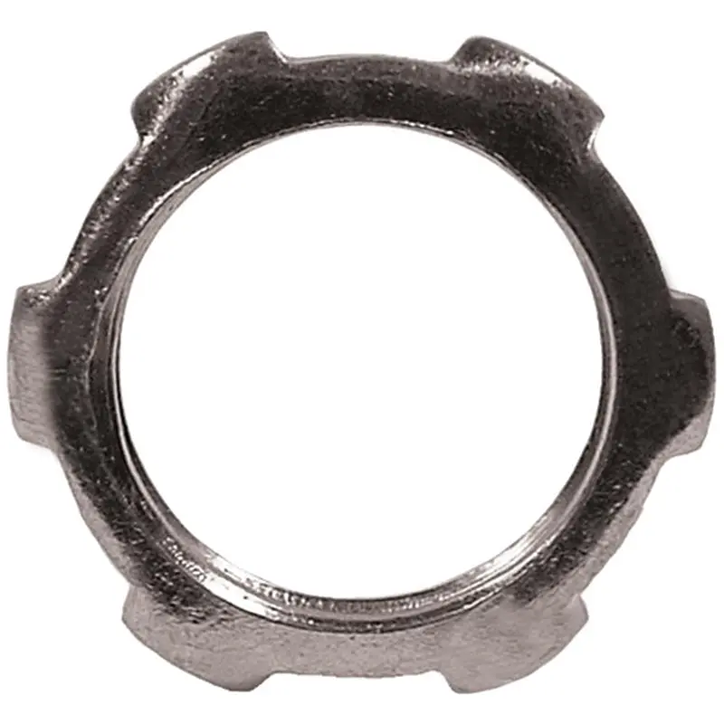 Hubbell LNS075R10 Locknut, 3/4 in, Steel