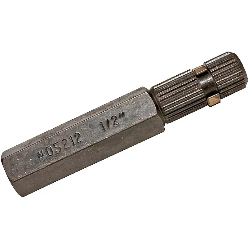 Superior Tool 05212 Internal Pipe Wrench, 1/2 in Jaw, Straight Jaw, Steel, Nickel Chrome