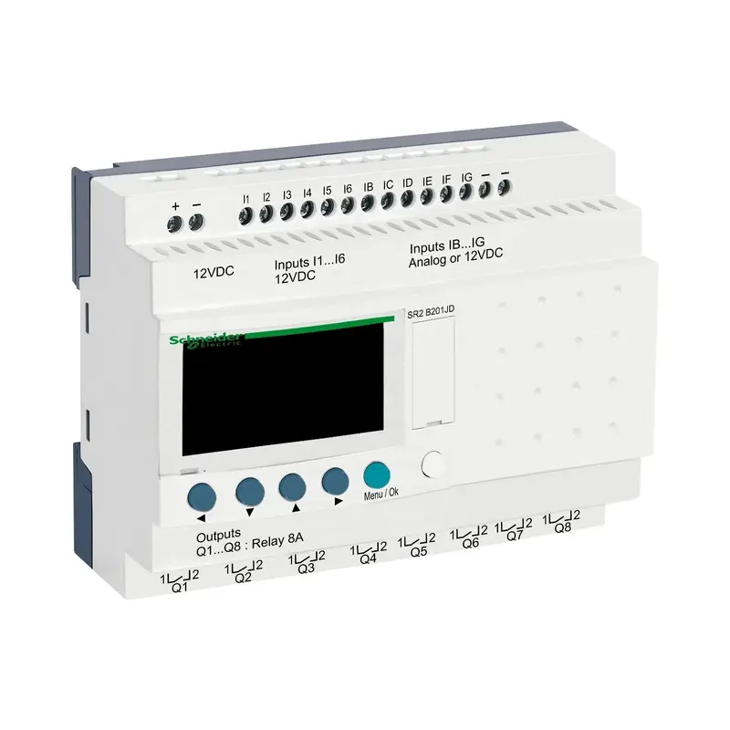 Zelio Logic Smart Relay 20 I/O 12VDC