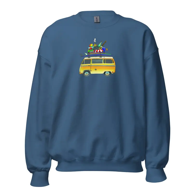 RAD Bus Unisex SweatshirtBlack / S