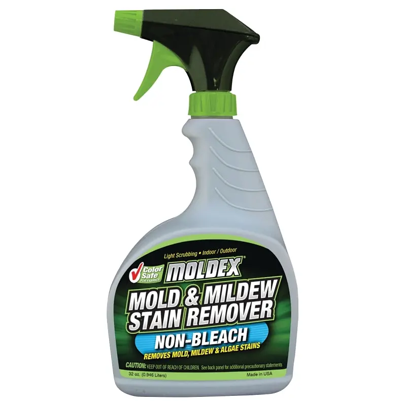 Moldex 5310 Non-Bleach Stain Remover, 32 oz, Liquid, Mild