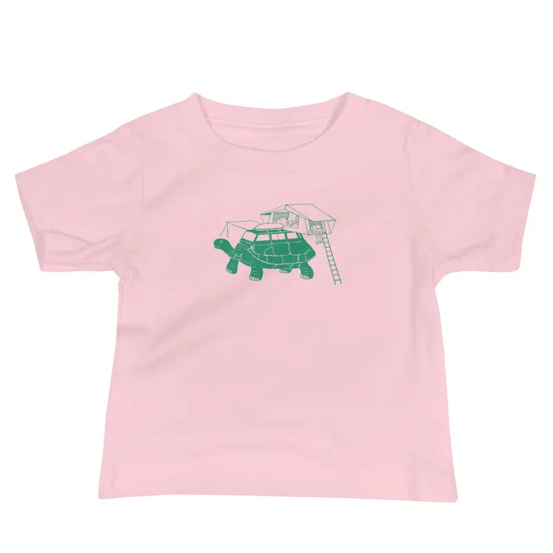 Tin-Top Turtle Vanimal Baby T-ShirtPink / 6-12m