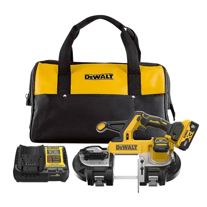 DEWALT DCS378P1 20V MAX Mid-Size Bandsaw (5.0Ah Battery Kit)