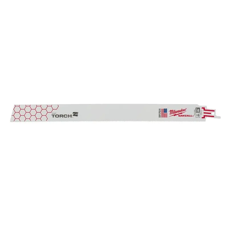 48-00-5789 12 in. 18 TPI THE TORCH SAWZALL Blade - 5 Pack