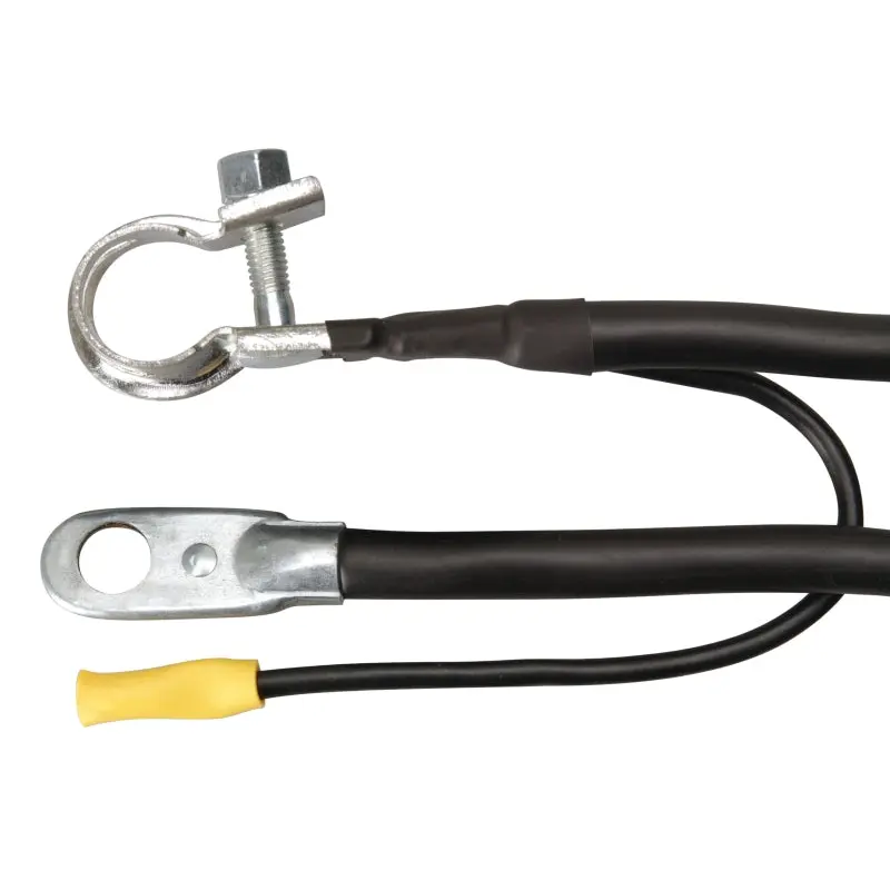 CCI Maximum Energy 32-6L Battery Cable with Lead Wire, 6 AWG Wire, Black Sheath