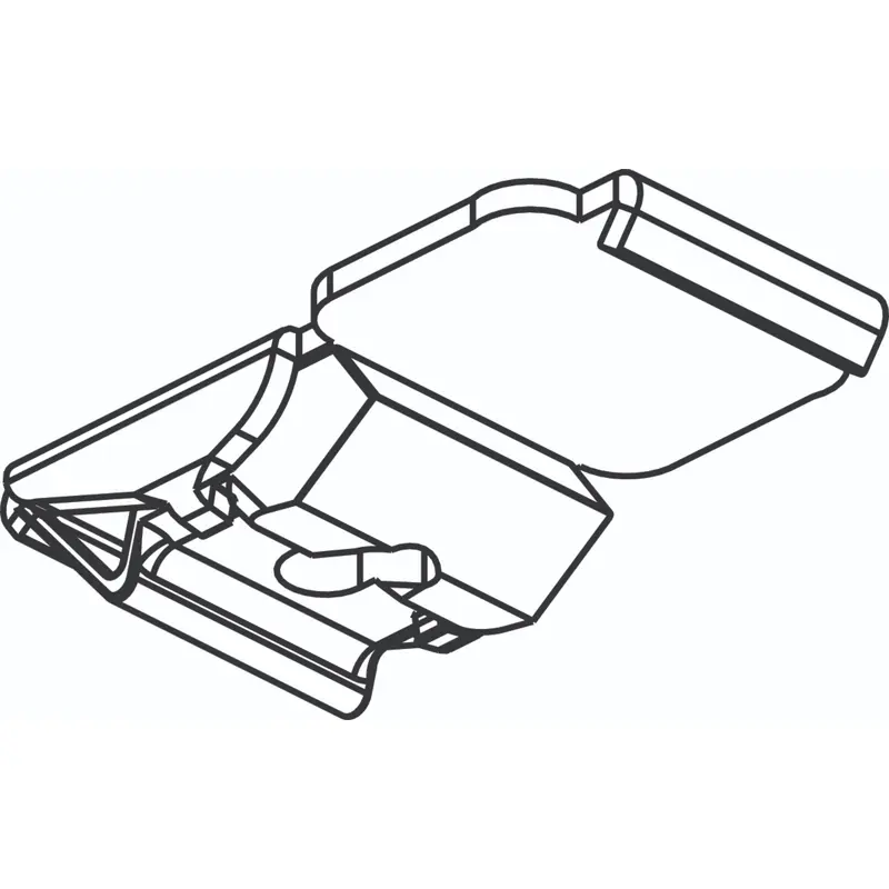 Smart Klick Ceiling BracketWhite