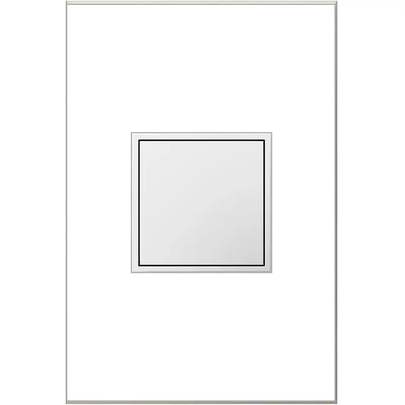 adorne 15 Amp 125-Volt Tamper Resistant 1-Gang Pop-Out Outlet, WhiteGraphite / 0.6 / 1