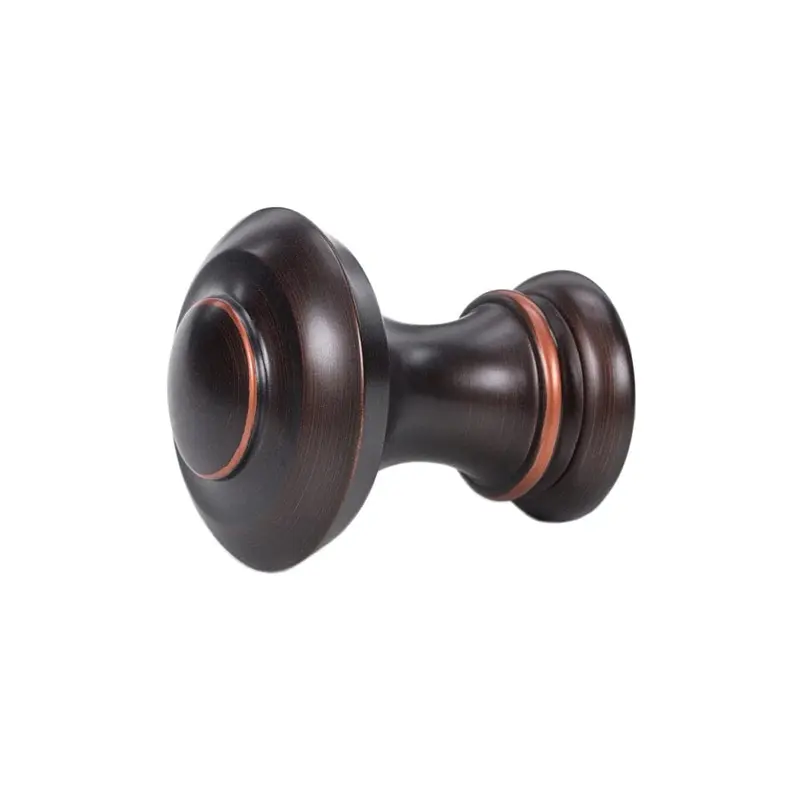 allen   roth 2-Pack Oil Rub Bronze Curtain Rod Finials