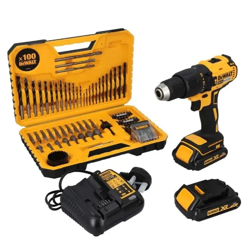 Dewalt 18V Cordless Hammer Drill Set