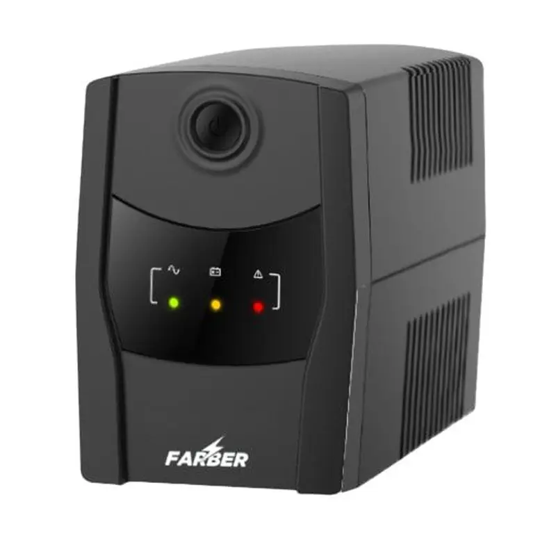 Farber Line-Interactive UPS 1.5 AMP - 12V7AH | FA-UPSW-24V-1500-1PH/P