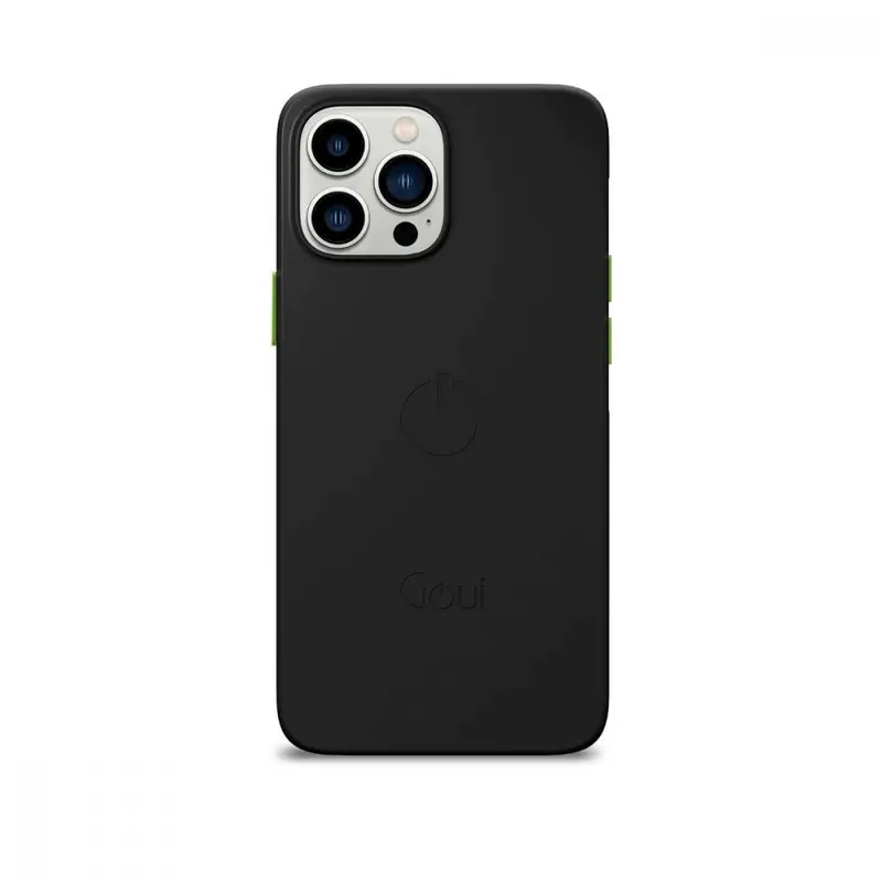 Goui Magnetic Cover For iPhone 14 Pro max with Magnetic Bars | AT-G-MAGENT14PM-AB