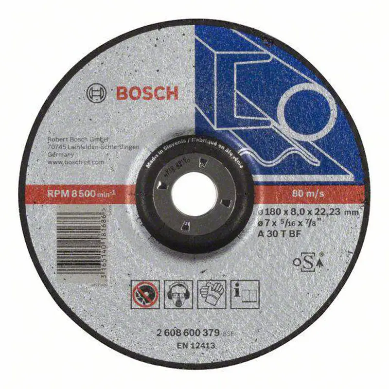 Grinding Disc for Steel 180x8x22.23mm