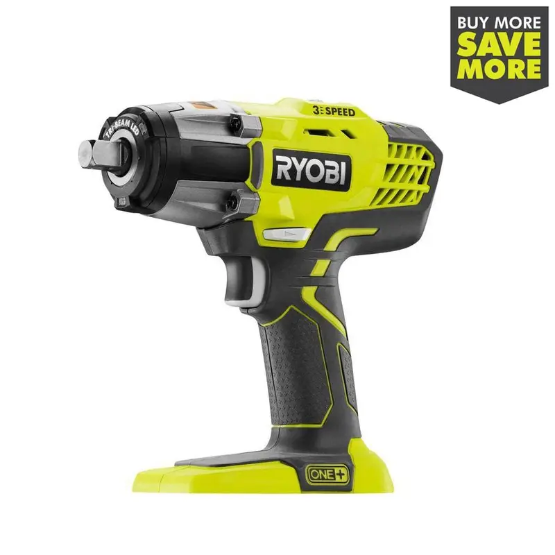 18-Volt ONE  Cordless 3-Speed 1/2 in. Impact Wrench (Tool-Only)Tool Only / 3.51