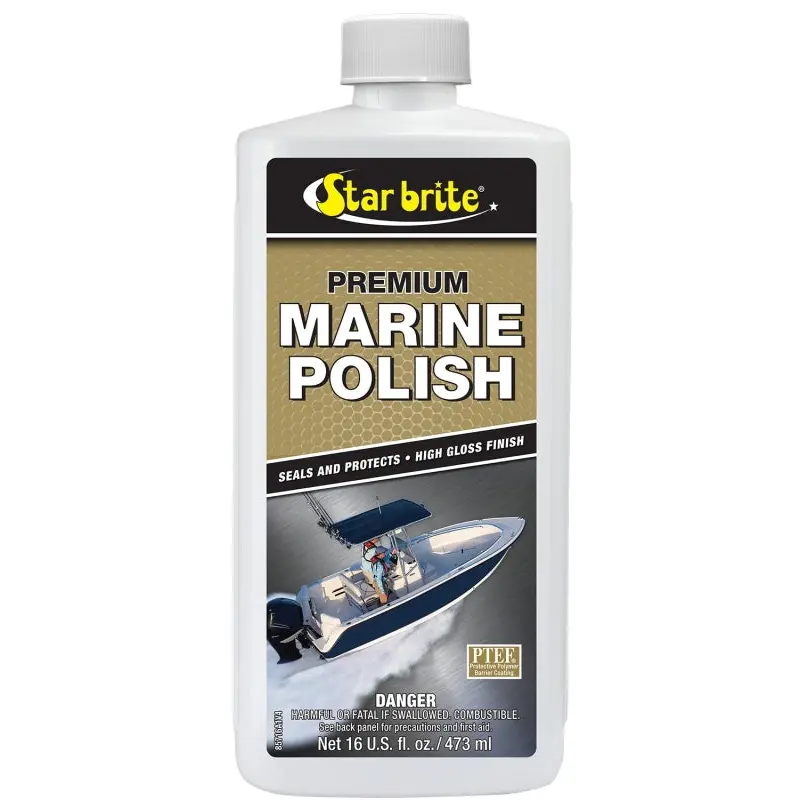Star brite 857 Series 085716PW Marine Polish, Liquid, Coconut, 16 oz Bottle