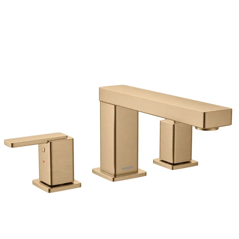 Method Chrome Two-Handle Low Arc Bathroom FaucetChrome
