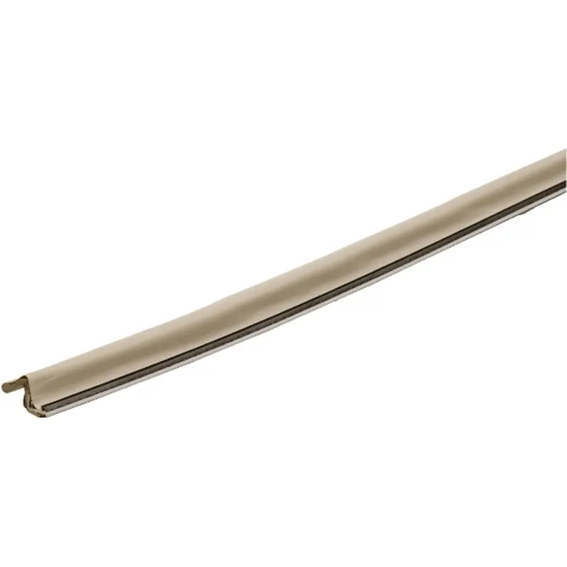 M-D 91800 Replacement Weatherstrip, 81 in L, Vinyl Clad Foam, Beige