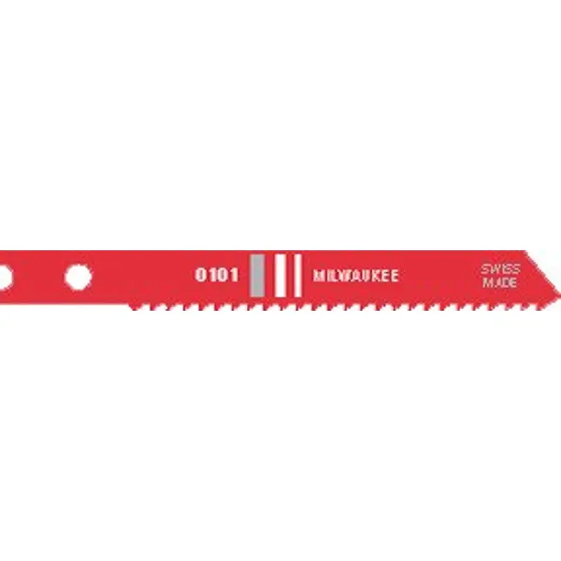 Milwaukee 48-42-2190 Jig Saw Blade, 9/32 in W, 3-5/8 in L, 14 TPI, Bi-Metal Cutting Edge