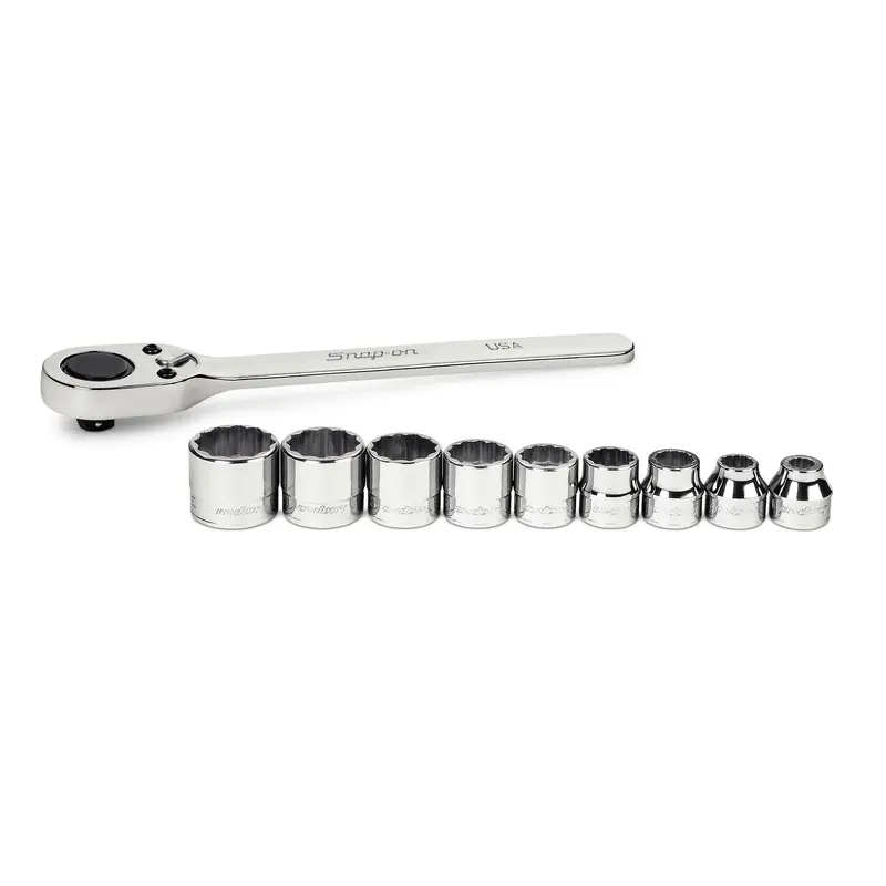 Snap-on 10 pc 3/8" Drive 12-Point SAE