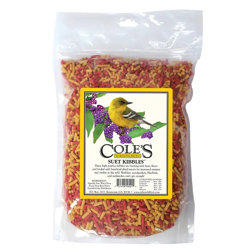 Cole's Suet Kibbles SKSU Bird Food, Berry Flavor, 17.6 oz Bag