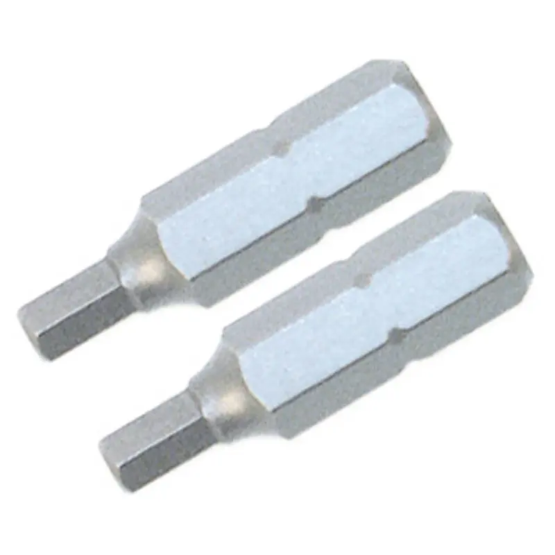 Wiha Hex Inch Insert Bit .050 x 25mm Pack of 2 Bits