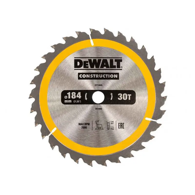 Circular Saw Blade - 184x16mm 30T AC