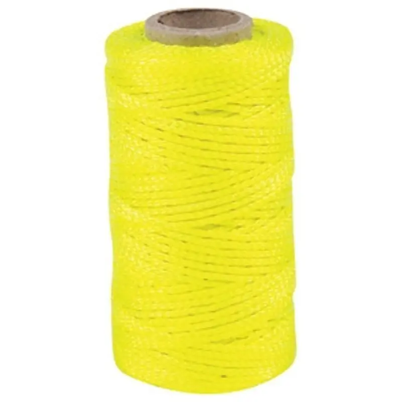 TASK T27110 Construction Line Reel, 250 ft L Line, Fluorescent Yellow Line