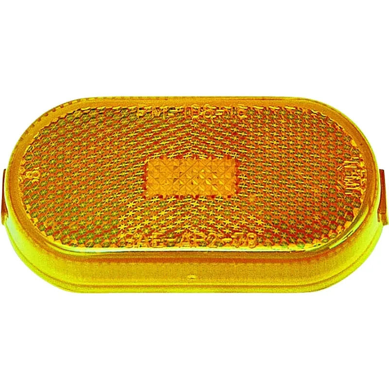 PM V108WA Marker Light, 12 V, Incandescent Lamp, Amber Lens, Screw Mounting