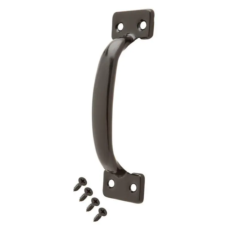5-3/4 in. Black Door Pull0.1875 / 6.5 / 1.75 in