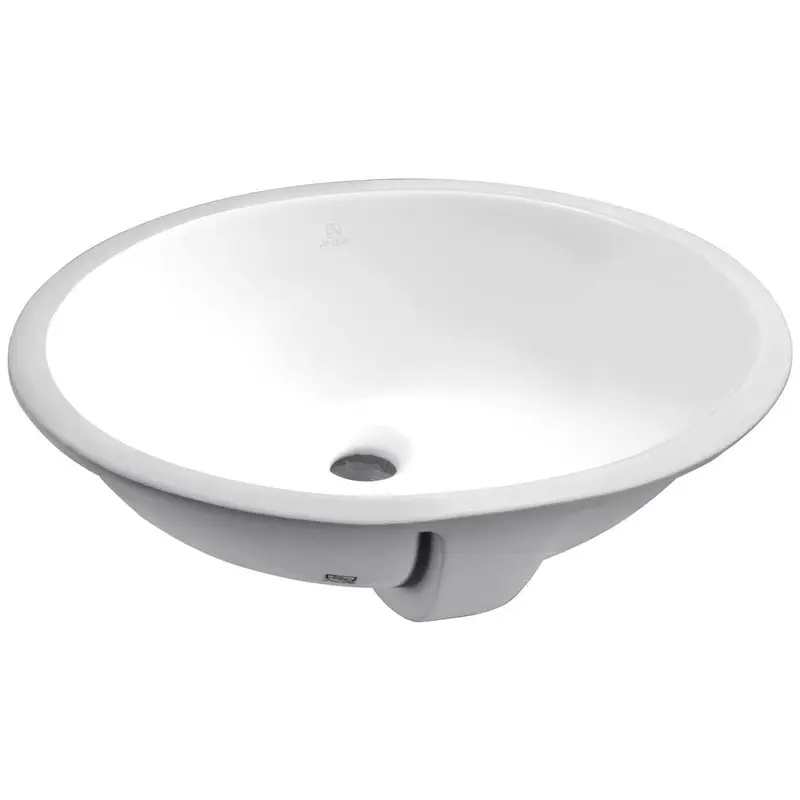 ANZZI Rhodes Series 7.5 in. Ceramic Undermount Sink Basin in White10 / each