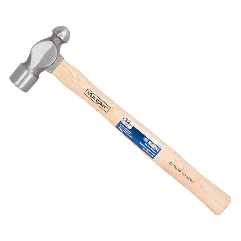 Vulcan BP32H Hammer, 32 oz Head, Ball Pein Head, CS Head, 15-7/8 in OAL