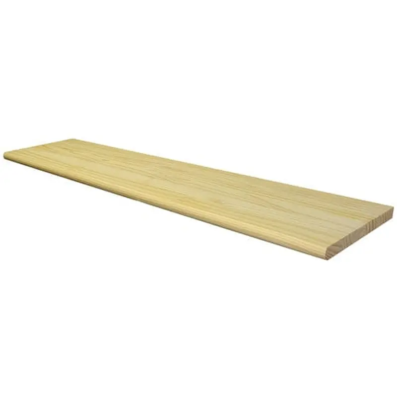 11.25-in x 48-in Unfinished Pine Stair Tread