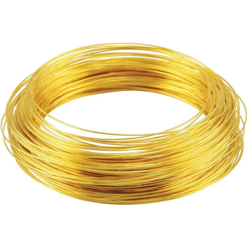 Hillman 50151 Utility Wire, 50 ft L, 20, Brass