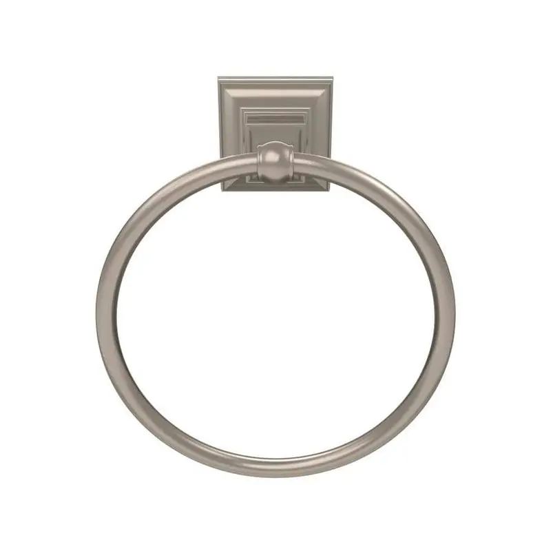 Amerock Markham Brushed Nickel Wall Mount Towel Ring