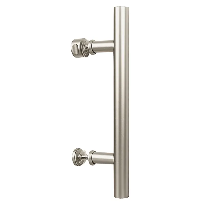 National Hardware N700-101 Madison Pull, 12 in H, Steel, Satin Nickel