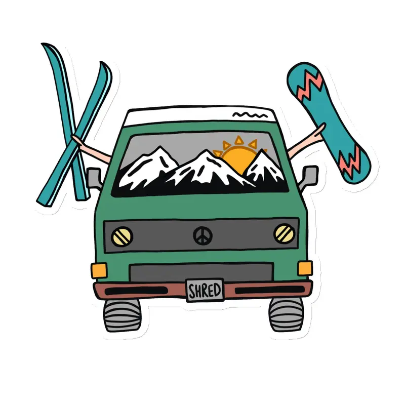 Shred Van Magnet33