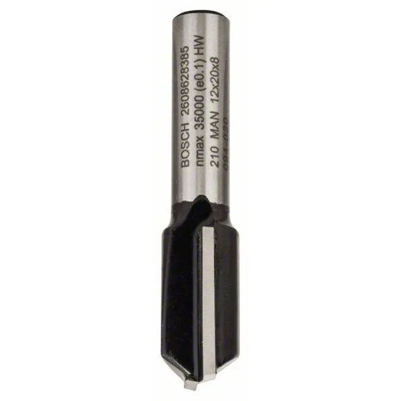 Straight Bit 8mm, D1 12mm, L 20mm, G 51mm