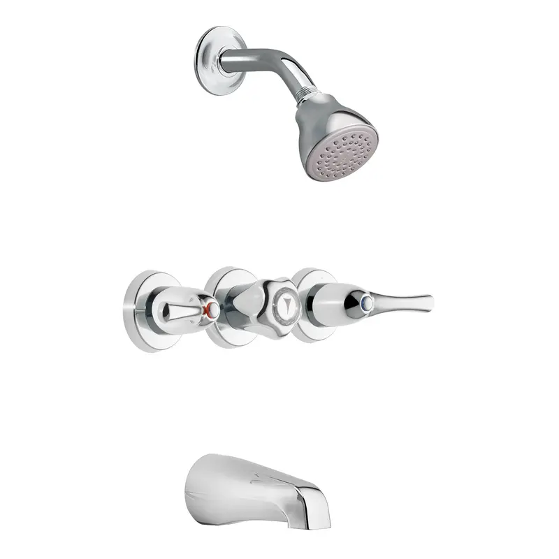 Adler Chrome standard tub/showerChrome