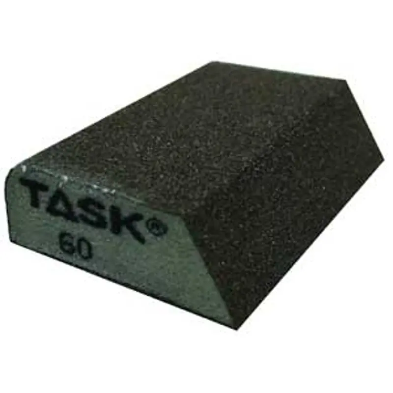 TASK Eco SP64294 Sanding Block, 3-3/4 in L, 2-3/4 in W, 100 Grit, Fine