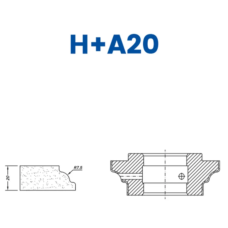 H A20(20mm Stepped Dupont - Line 60 (Bore 35))EHS Kit (All materials high speed) / Breaker