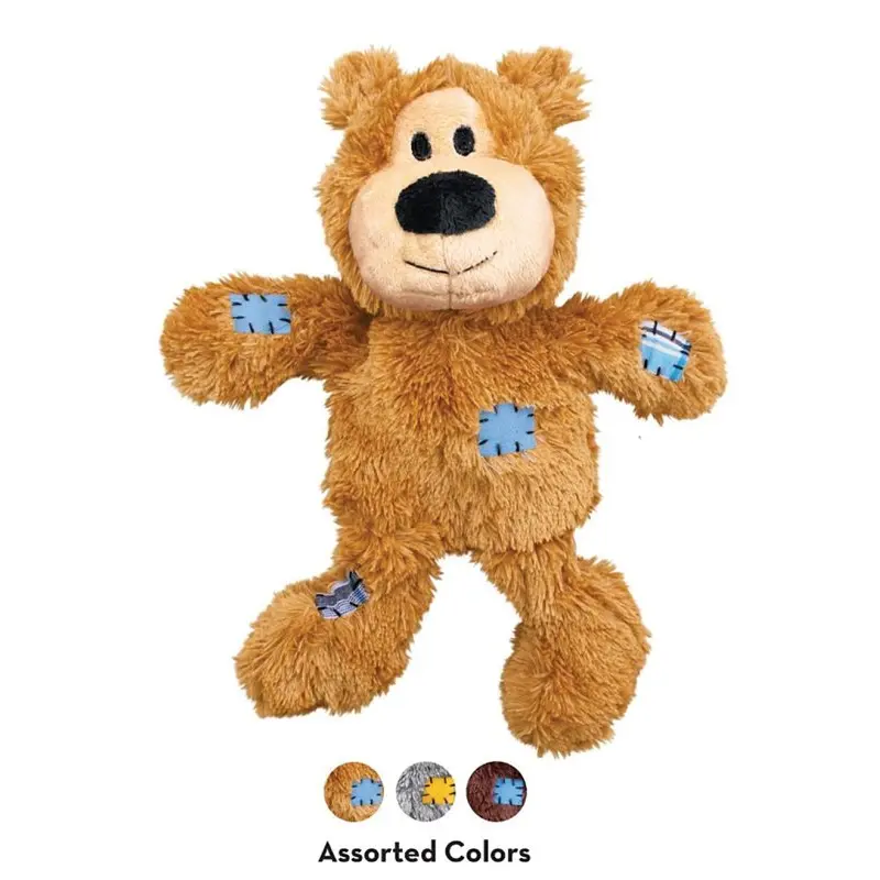 Kong Wild Knots NKR1 Dog Toy, L/M, Bear, Assorted