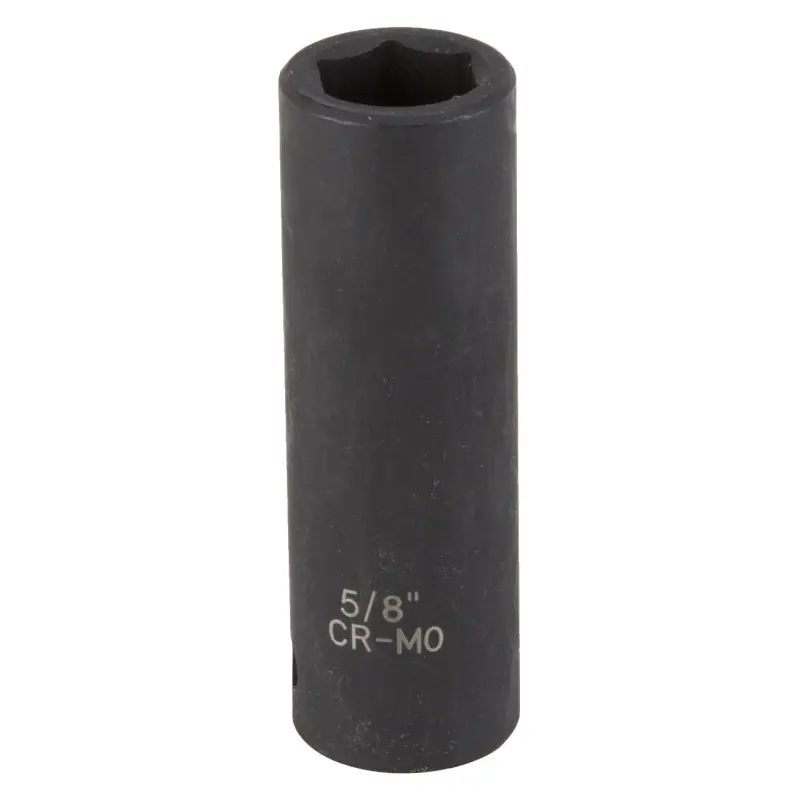 Vulcan Deep Impact Socket, 5/8 in Socket, Black Phosphate
