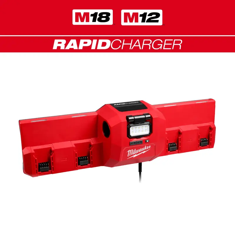 Milwaukee 48-59-1804 M18 and M12 Gangbox Rapid Charger