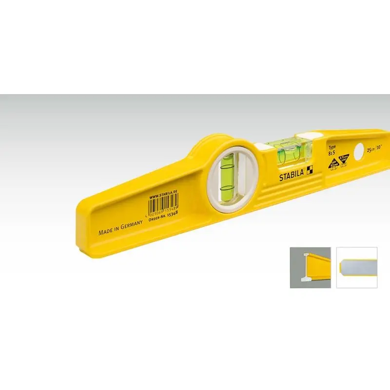 STABILA 25010 Type 81S Die Cast Torpedo Level