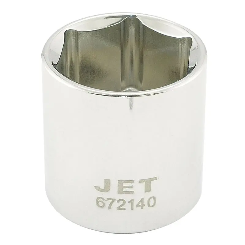 Jet 672112 1/2 Dr X 3/8 Regular Chrome Socket - 6 Point