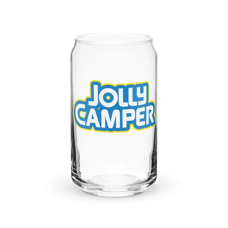 Jolly Camper Pint Glass16 oz