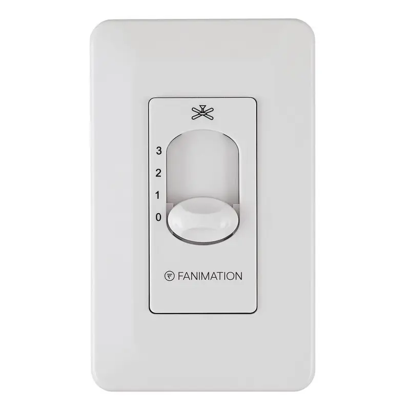 3-Speed Wall Control For Up To 5 Fans Non-Reversing, Whiteeach