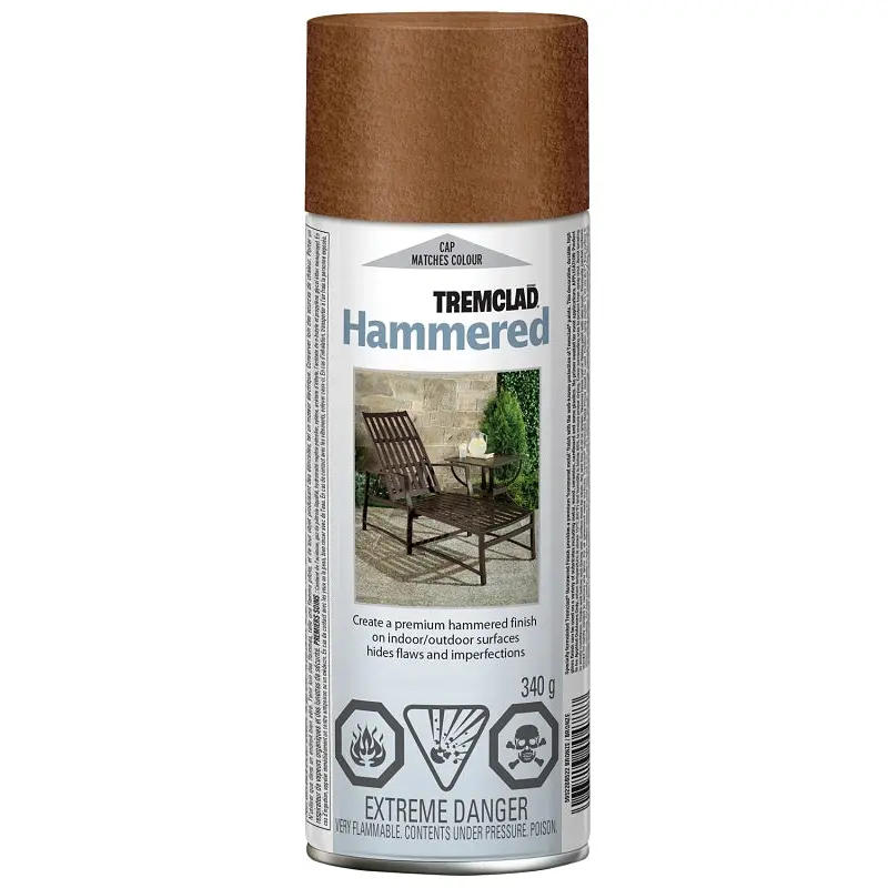 Rust-Oleum 595220B522 Hammered Spray Paint, Hammered Gloss, Bronze, 340 g, Can
