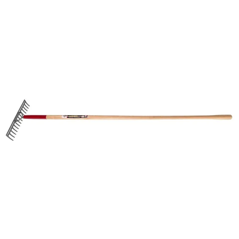 Garant GCR14 Double-back level rake, wood handle