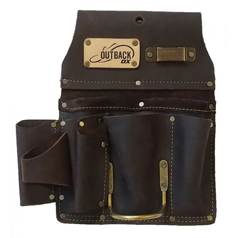 OX P263801 PRO OIL-TANNED LEATHER DRYWALL POUCH